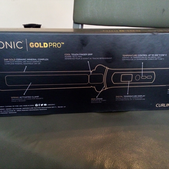Bio ionic gold pro curling iron - Picture 2 of 4